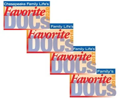 Chesapeake Family Life's Favorite Docs Graphic