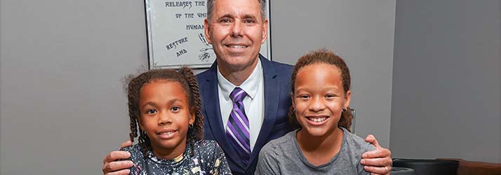 Chiropractor Bowie MD Patrick Graux and Kids