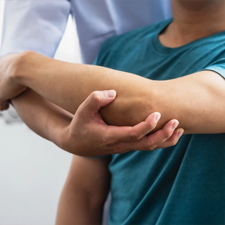 Chiropractic Bowie MD Arm Adjustment