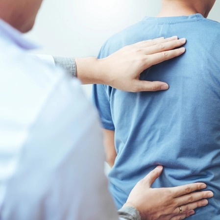 Chiropractic Bowie MD Back Exam