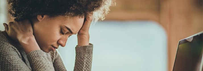 Chiropractic Bowie MD Woman With Headache